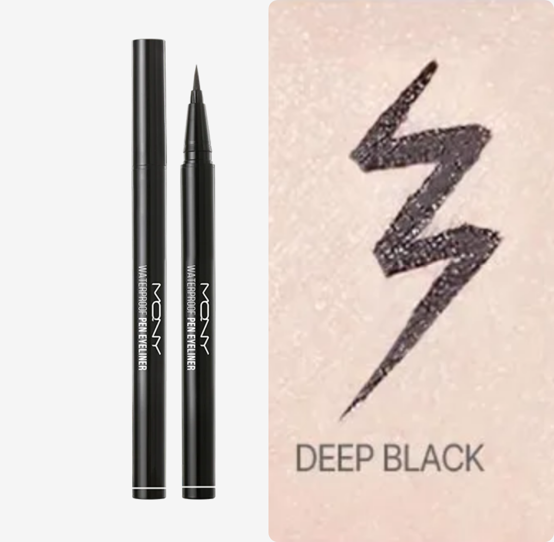 MQNY Waterproof Pen Eyeliner - 0.6g | قلم آيلاينر إم كيو إن واي مقاوم للماء – 0.6 غ