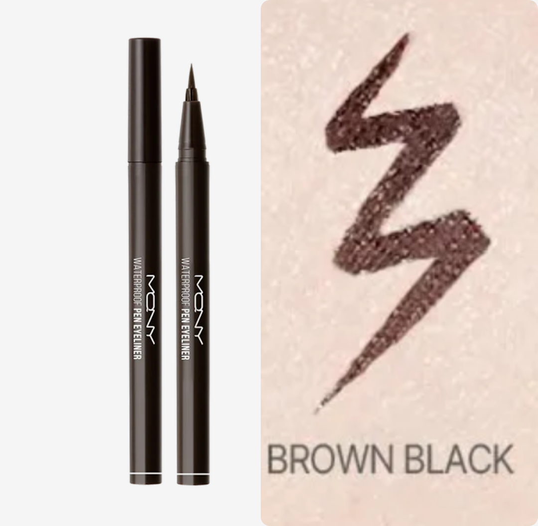 MQNY Waterproof Pen Eyeliner - 0.6g | قلم آيلاينر إم كيو إن واي مقاوم للماء – 0.6 غ