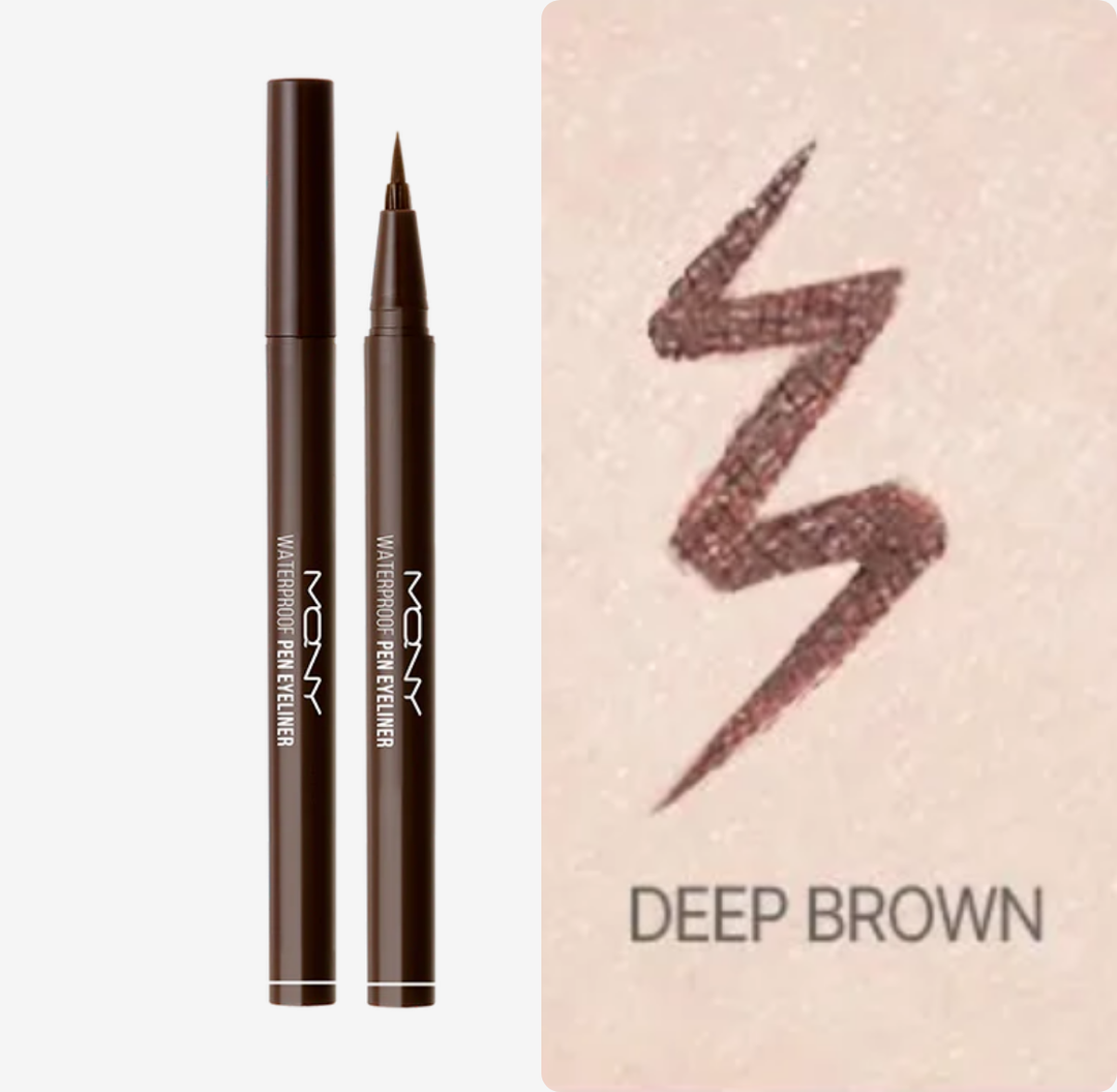 MQNY Waterproof Pen Eyeliner - 0.6g | قلم آيلاينر إم كيو إن واي مقاوم للماء – 0.6 غ