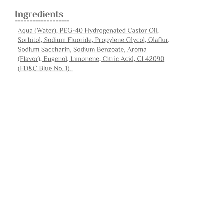 Ziaja Mintperfekt Active Mouthwash Anticaries - 500ml | مينت بيرفكت غسول الفم النشط المضاد للتسوس – 500 مل