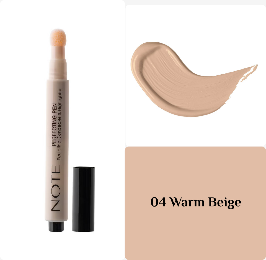 Note Perfecting Pen Sclpting Concealer & Highlighter - 3ml| نوت قلم كونسيلر وهايلايتر-3 مل
