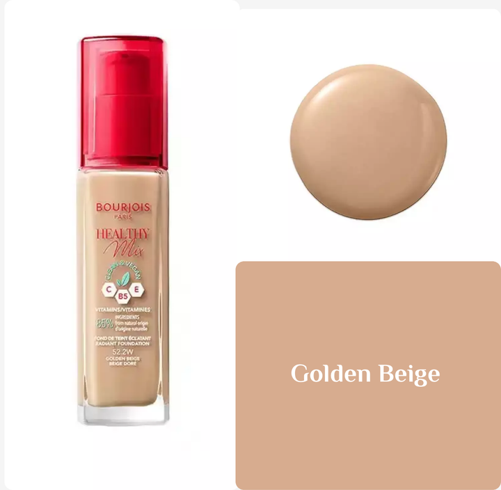 BOURJOIS Healthy mix Foundation - 30ml | بورجوا كريم أساس مرطب - 30 مل