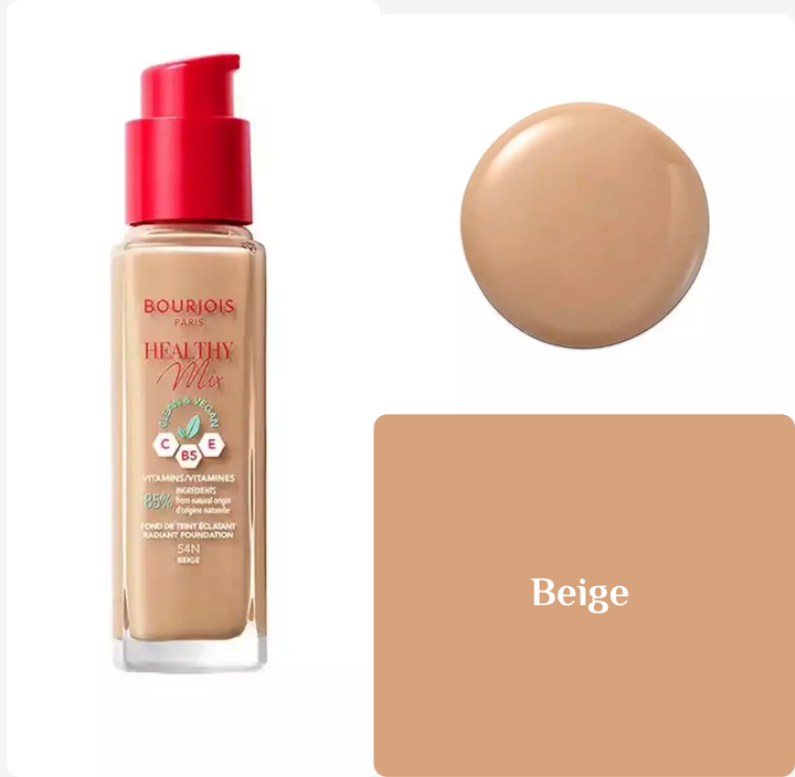 BOURJOIS Healthy mix Foundation - 30ml | بورجوا كريم أساس مرطب - 30 مل