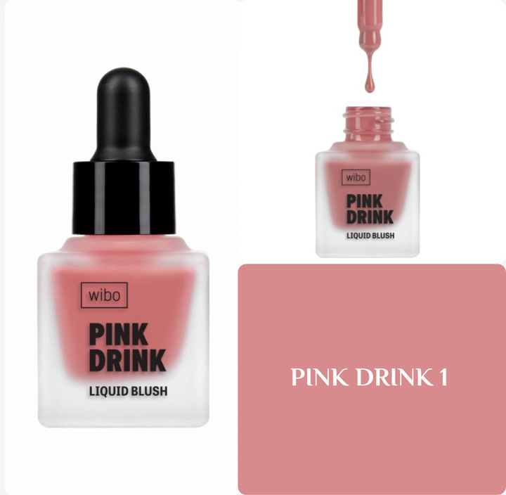 Wibo Pink Drink Liquid Blush - 15ml | ويبو بينك درينك بلاشر سائل – 15 مل