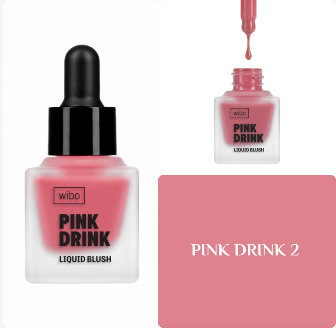 Wibo Pink Drink Liquid Blush - 15ml | ويبو بينك درينك بلاشر سائل – 15 مل