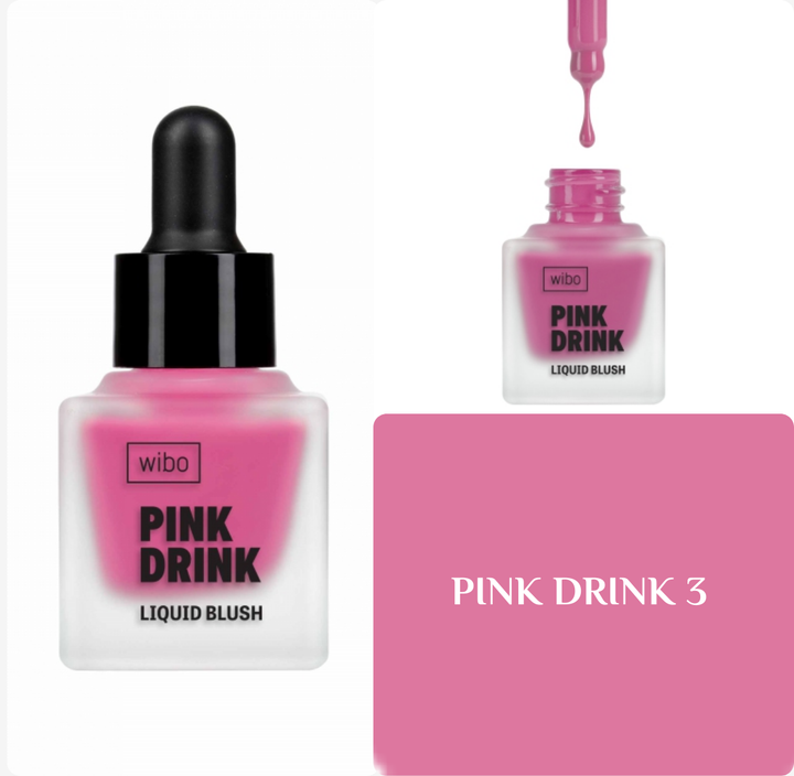 Wibo Pink Drink Liquid Blush - 15ml | ويبو بينك درينك بلاشر سائل – 15 مل