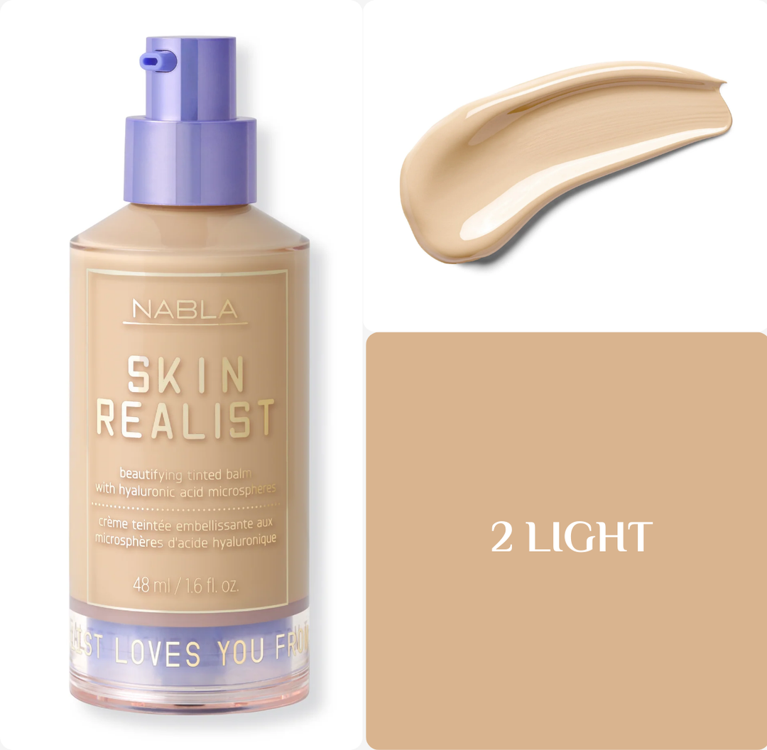 NABLA Skin Realist BEAUTYFYING TINTED BALM - 48ml|  نبلا سكين رياليست مرطب ملون مُحسِّن للبشرة – 48 مل