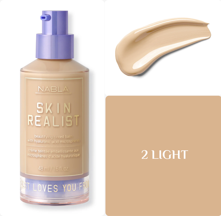 NABLA Skin Realist BEAUTYFYING TINTED BALM - 48ml|  نبلا سكين رياليست مرطب ملون مُحسِّن للبشرة – 48 مل