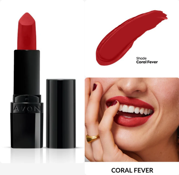AVON Ultra Matte Lipstick - 3.6g | افون أحمر شفاه - 3.6غ