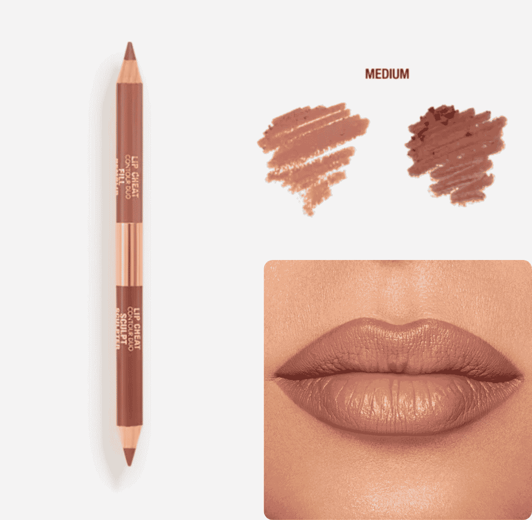 Charlotte Tilbury Lip Cheat Contour Duo - 0.78g | شارلوت تلبوري قلم تحديد شفاه ديو - 0.78غ