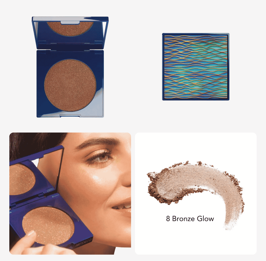 ARTDECO Highlighter Diamond Beauty Powder - 7g | ارديكو هايلايتر دايموند بيوتي باودر - 7 غرام