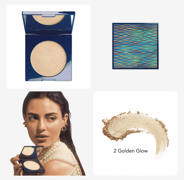 ARTDECO Highlighter Diamond Beauty Powder - 7g | ارديكو هايلايتر دايموند بيوتي باودر - 7 غرام