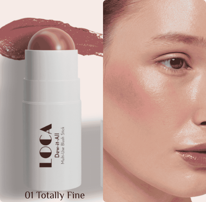 LOCA Cream Blush Stick Dew It All - 5g | لوكا بلاش متعدد الاستخدامات - 5غ