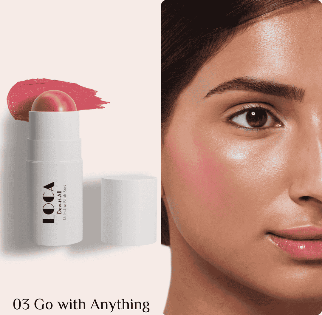 LOCA Cream Blush Stick Dew It All - 5g | لوكا بلاش متعدد الاستخدامات - 5غ