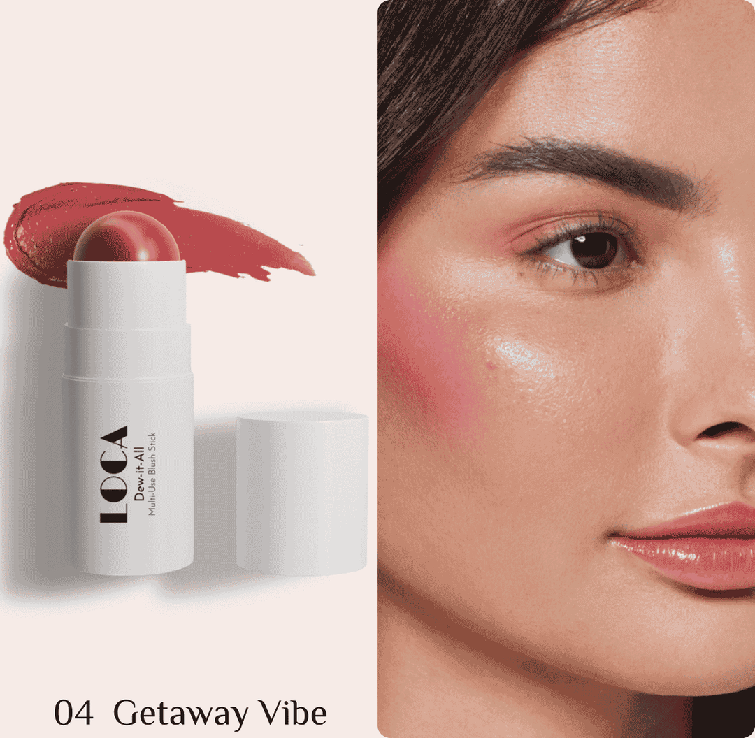 LOCA Cream Blush Stick Dew It All - 5g | لوكا بلاش متعدد الاستخدامات - 5غ