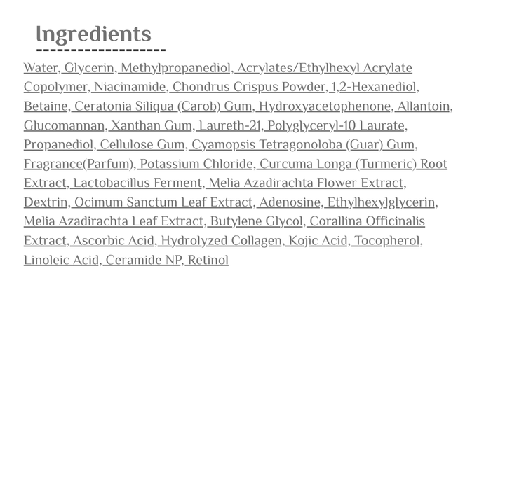 Medicube KOJIC ACID TURMERIC BRIGHTENING GEL MASK 1 Sheet - 28g | ميدي كيوب ماسك جل للتفتيح بحمض الكوجيك والكركم – قناع واحد، 28 غ