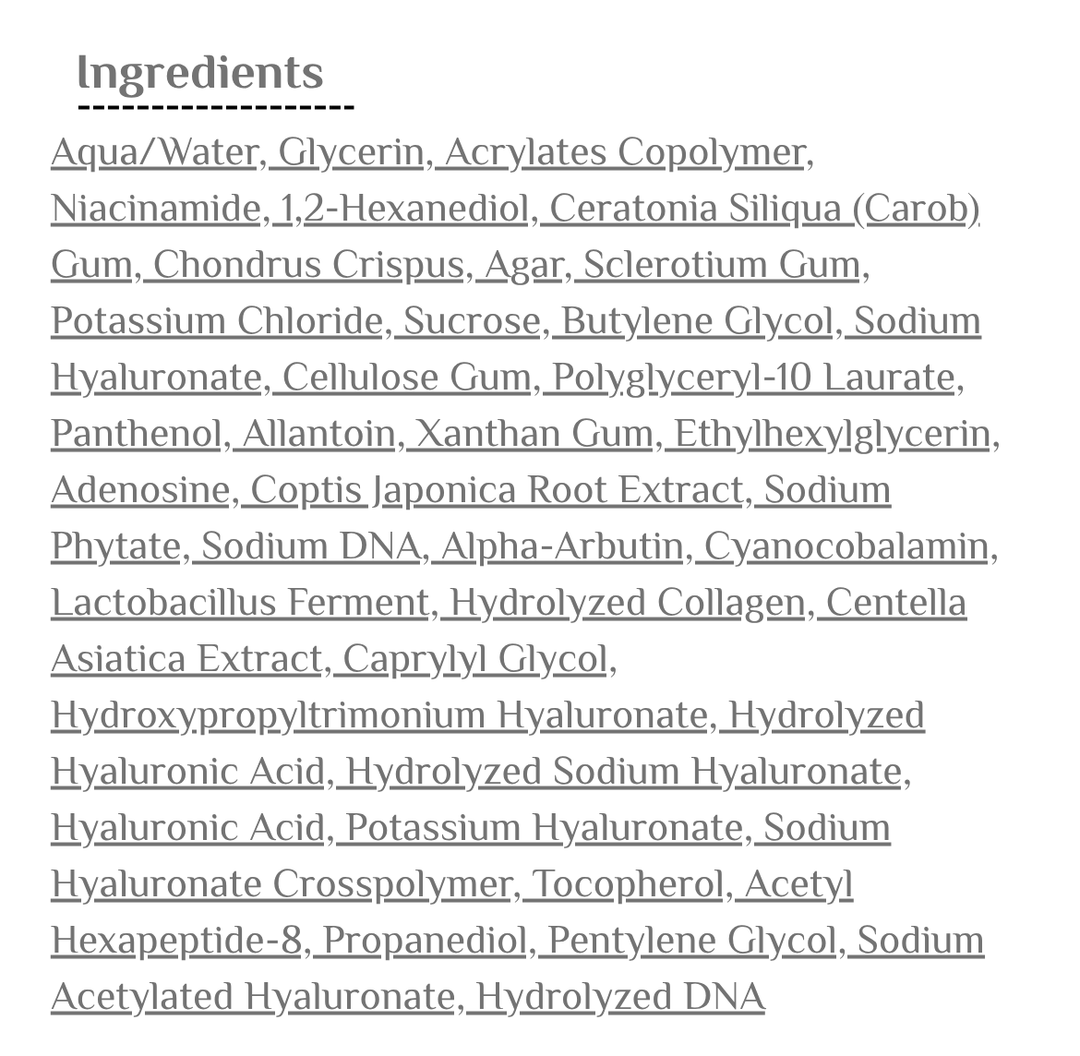 COSRX 5 PDRN Hyaluronic Acid Vital Hydrating Hydrogel Mask - 34gx3pcs - 34g | كوزركس ماسك هيدروجيل حيوي مرطب – 3 أقنعة × 34 غ