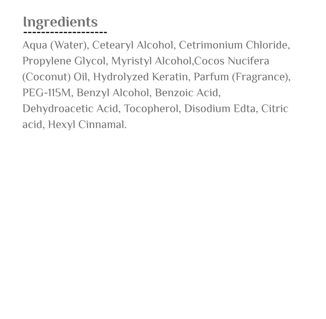 RoseBaie Rosabaia Keratin x Coconut Mask - 500ml |روز باي باريس ماسك الكيراتين وزيت جوز الهند للشعر – 500 مل