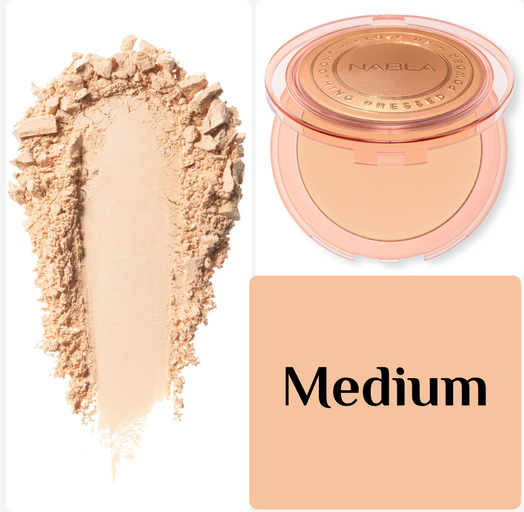 Nabla Close-up Smoothing Pressed Powder - 11.5g | نابلا بودرة مضغوطة بلمسة ناعمة - 11.5 غ