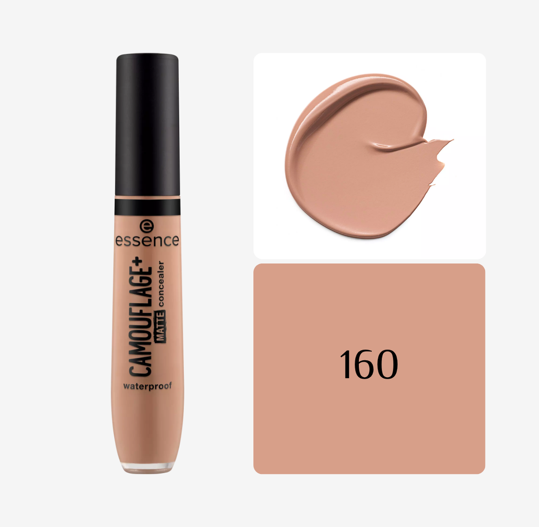 Essence Concealer - Camouflage+ Matt Concealer - 8ml | كونسيلر إيسنس – كمالفلاغ+ كونسيلر مات – 8 مل