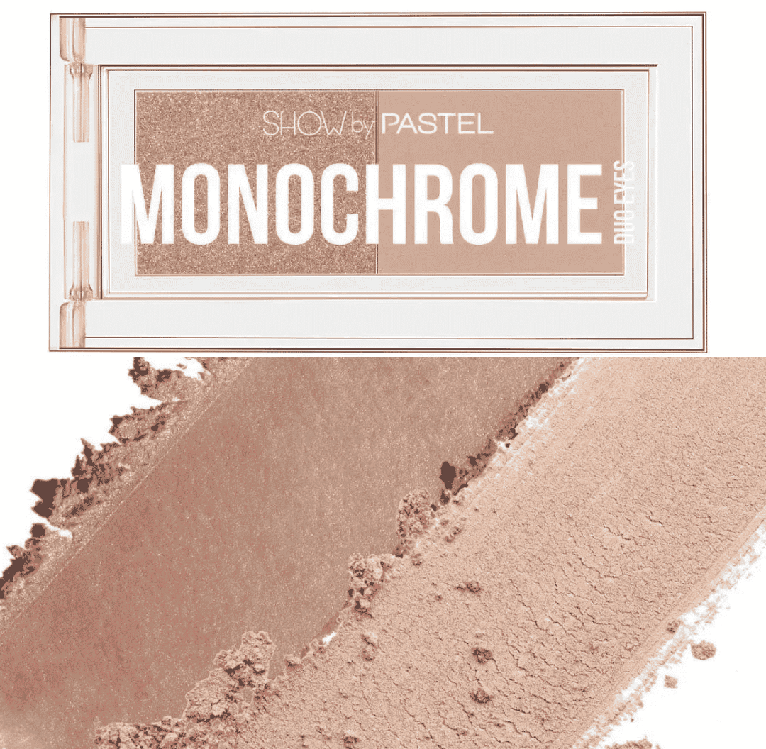 Pastel Monochrome Eyeshadow - 2X1.3g - 1.3g | باستيل باليت ظلال عيون ثنائية - 1.3غ