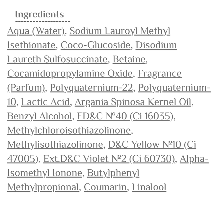 LAKME K.therapy Bio Argan  Hydrating Shampoo - 300ml | لاكمي ثيرابي شامبو بزيت الأرغان مغذي للشعر - 300 مل