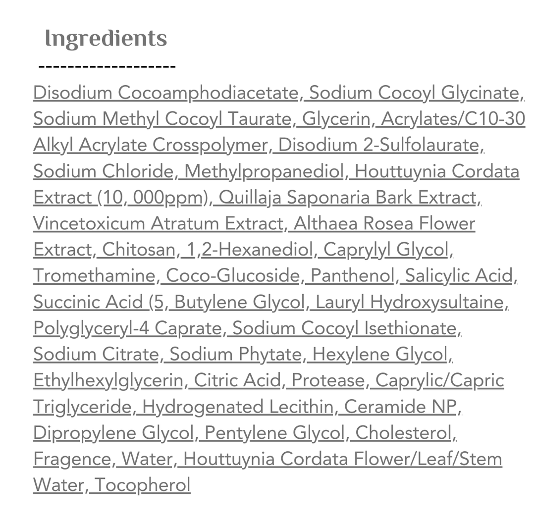Anua Heartleaf Succinic Acid Moisture Cleansing Foam - 150ml | أنوا غسول رغوي للوجه سكسينيك اسيد - 150 مل