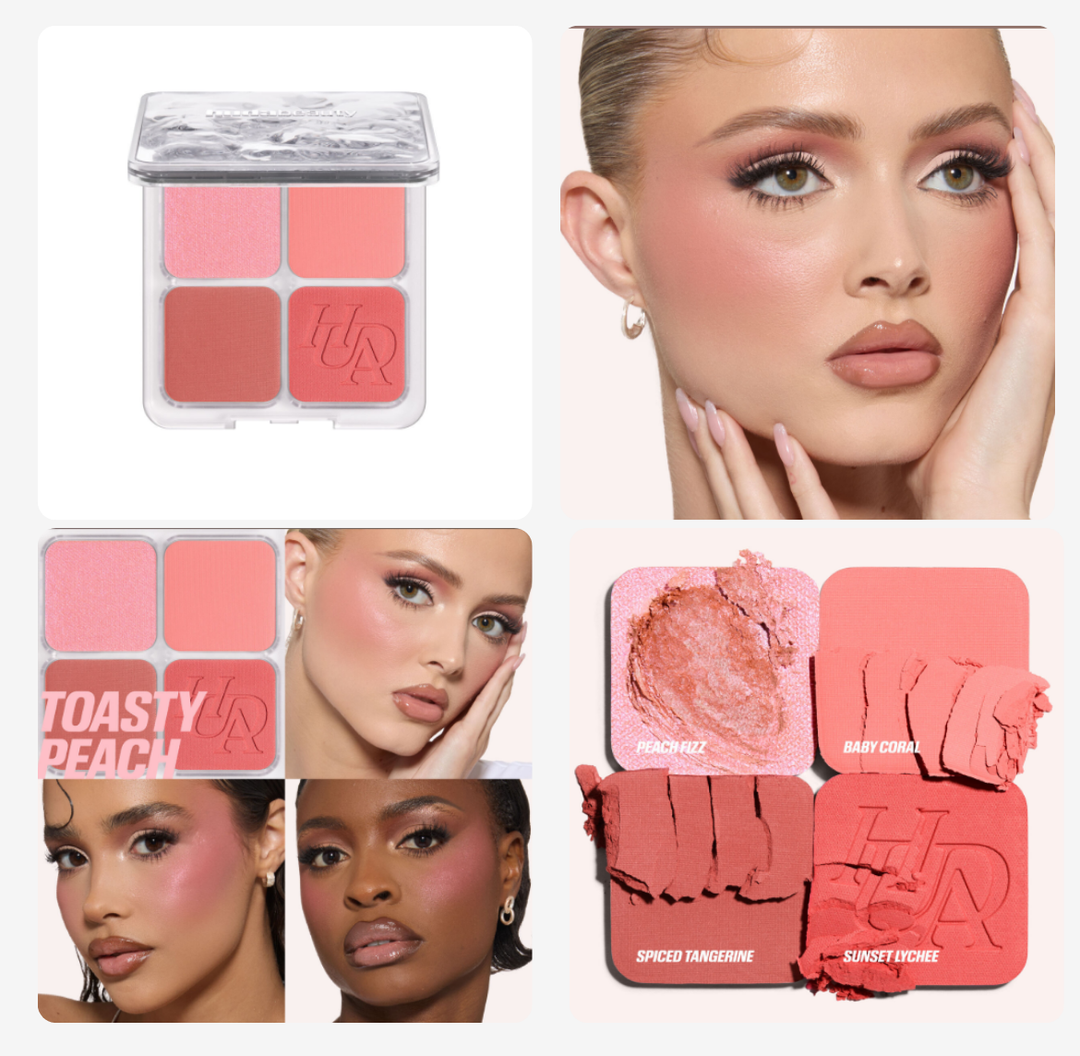 Huda beauty blush filter palette - 7.5g | هدى بيوتي باليت بلاش - 7.5 غ