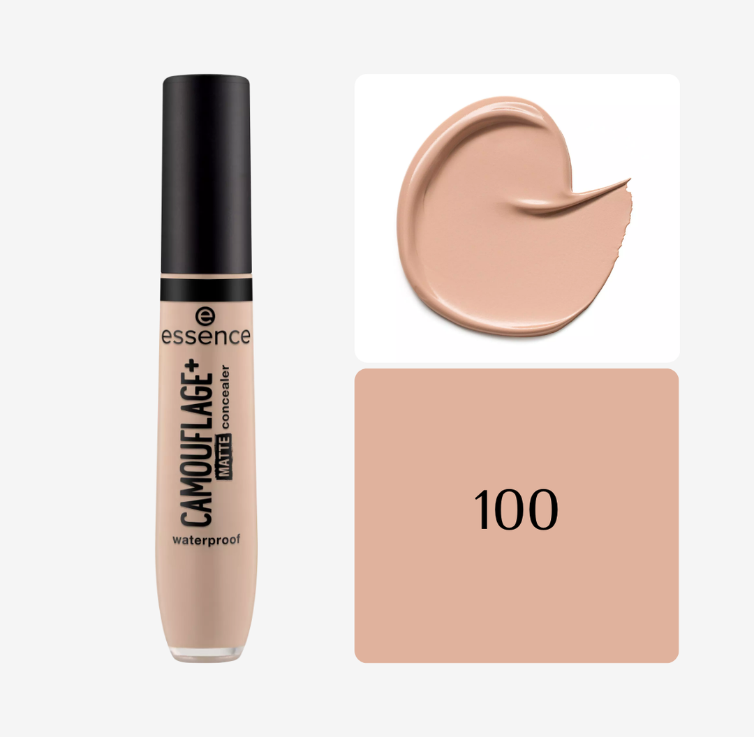 Essence Concealer - Camouflage+ Matt Concealer - 8ml | كونسيلر إيسنس – كمالفلاغ+ كونسيلر مات – 8 مل