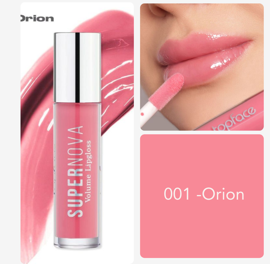 topface Lipgloss Volume Supernova - 4ml | توب فيس سوبرنوفا ڤوليوم غلوس للشفاه - 4 مل