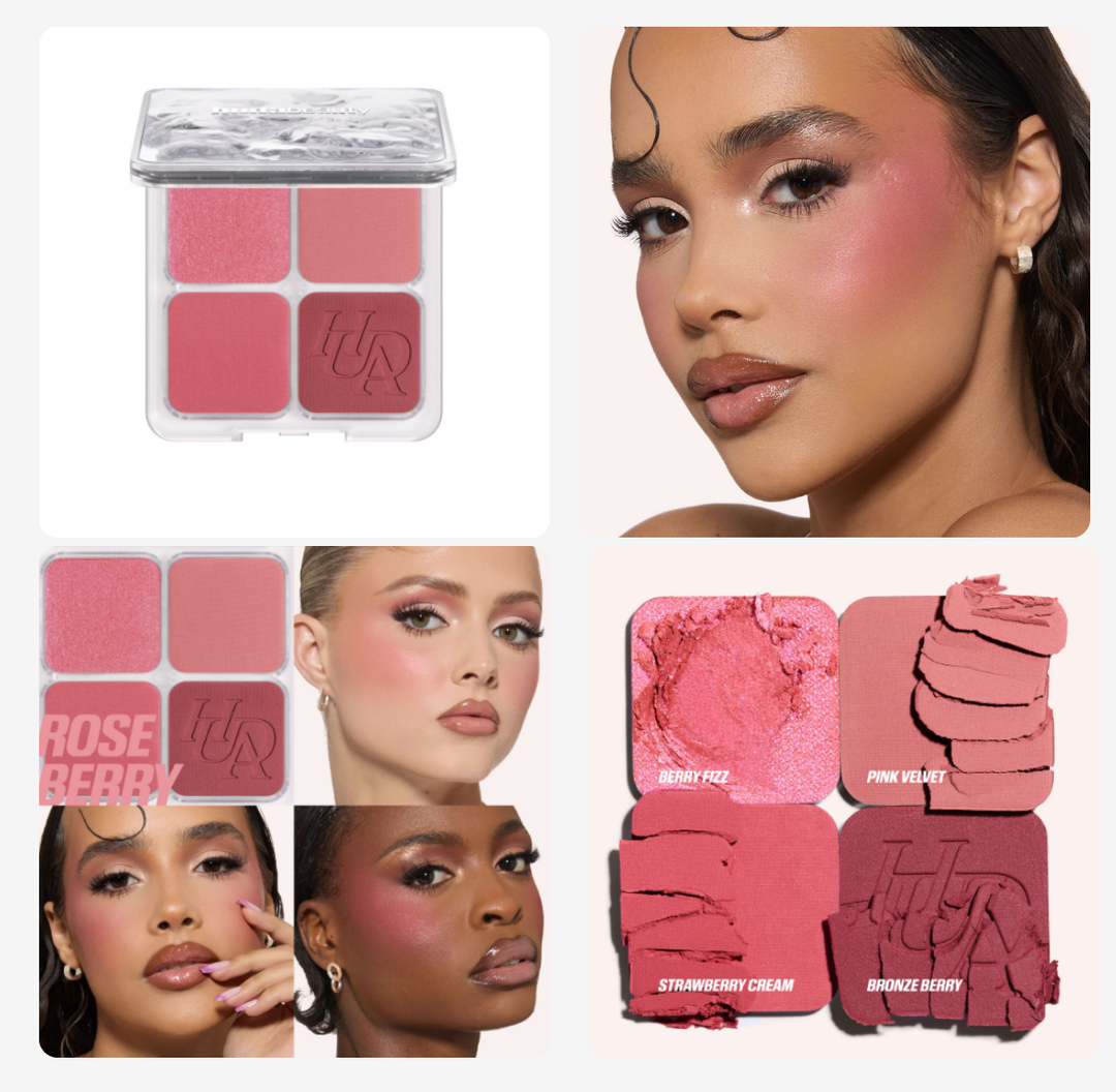 Huda beauty blush filter palette - 7.5g | هدى بيوتي باليت بلاش - 7.5 غ