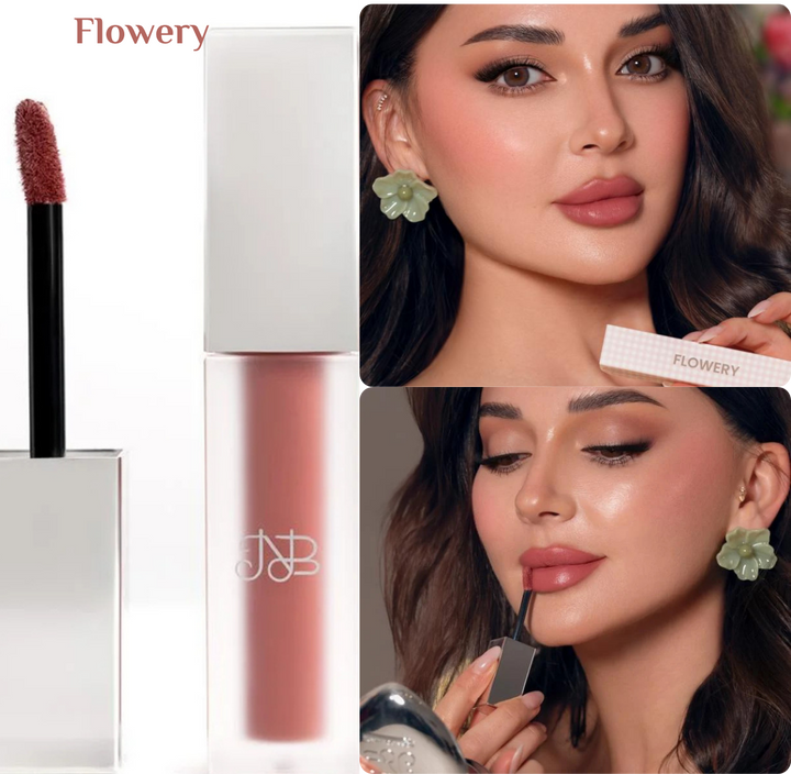 Nora Bo Awadh Shail Lipstick Matt - 4ml | نورا بو عوض شايل أحمر شفاه  مات  - 4 مل