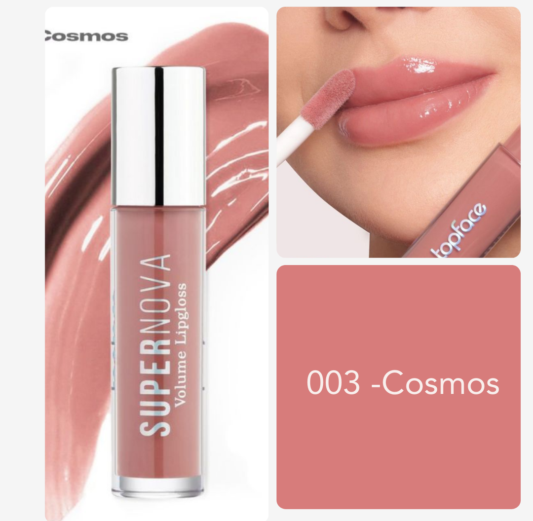 topface Lipgloss Volume Supernova - 4ml | توب فيس سوبرنوفا ڤوليوم غلوس للشفاه - 4 مل