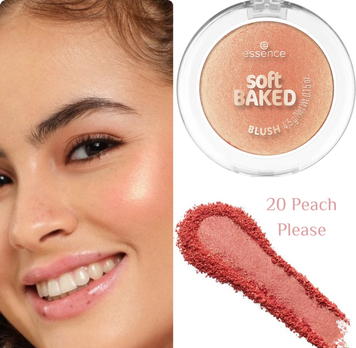 essence soft BAKED BLUSH - 4.5g | إيسنس بلاشر مخبوز ناعم - 4.5 غ