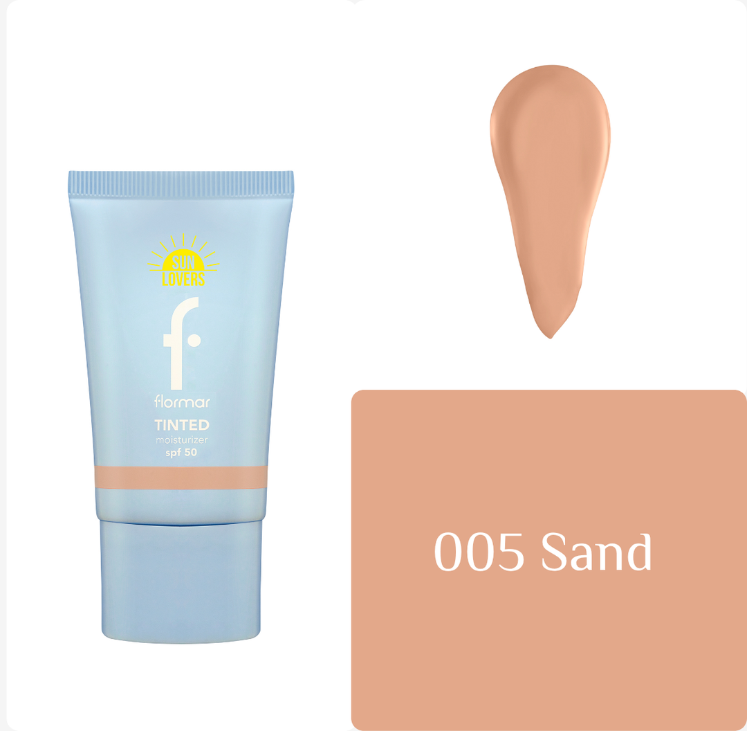 Flormar Tinted Moisturizer SPF 50 - 30ml | فلورمار مرطب ملون SPF 50 - 30مل