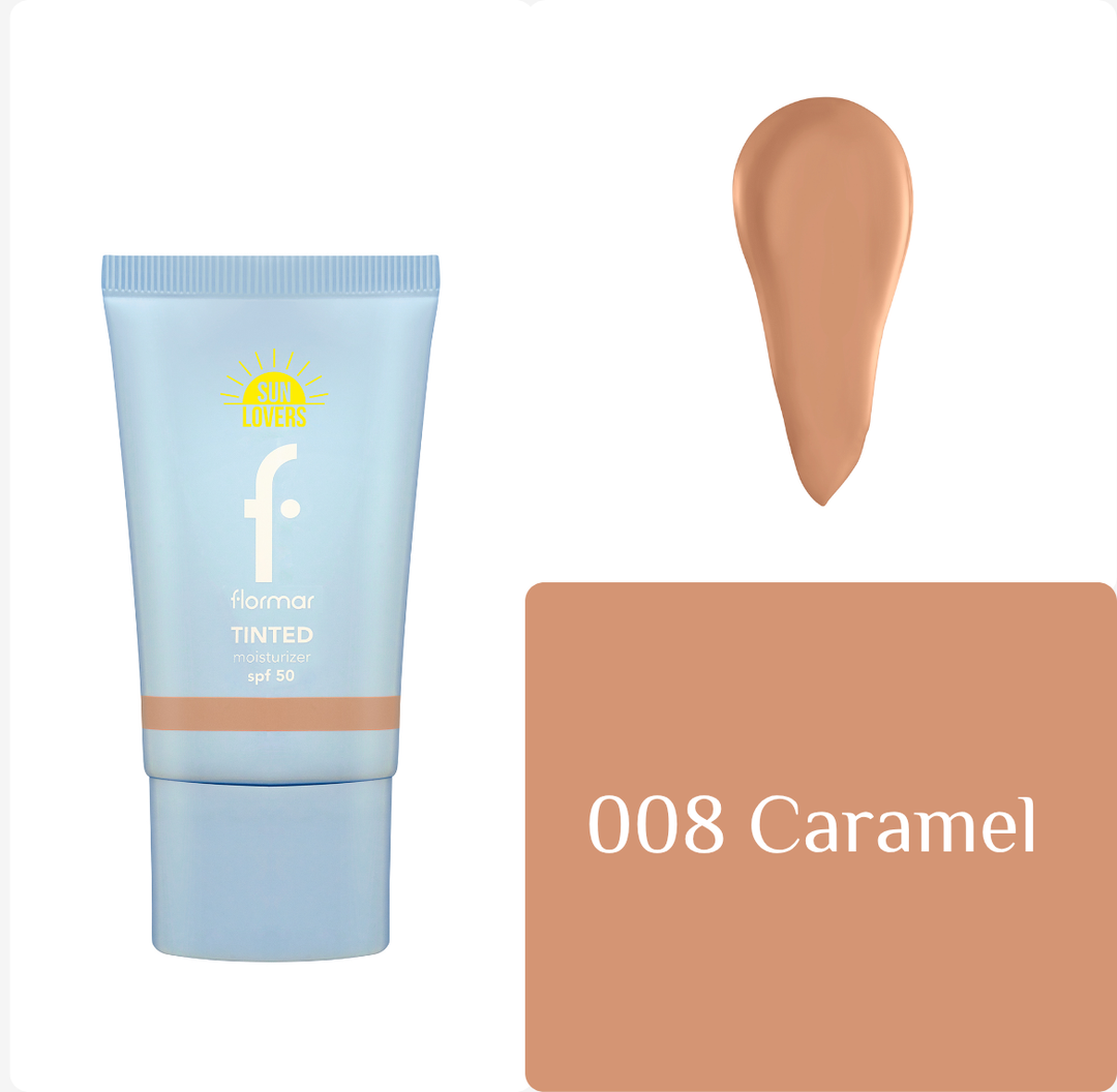 Flormar Tinted Moisturizer SPF 50 - 30ml | فلورمار مرطب ملون SPF 50 - 30مل