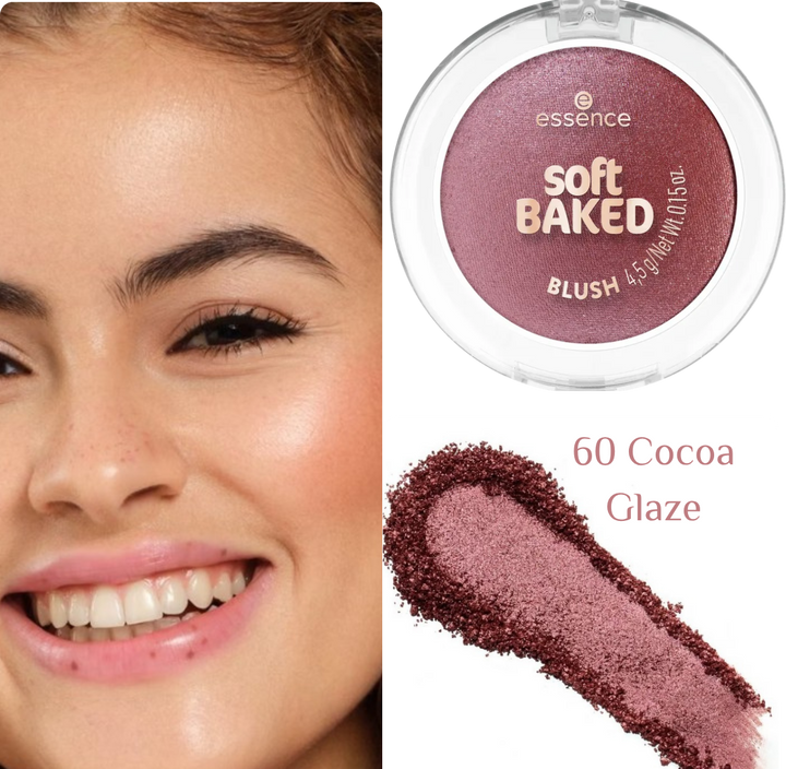 essence soft BAKED BLUSH - 4.5g | إيسنس بلاشر مخبوز ناعم - 4.5 غ