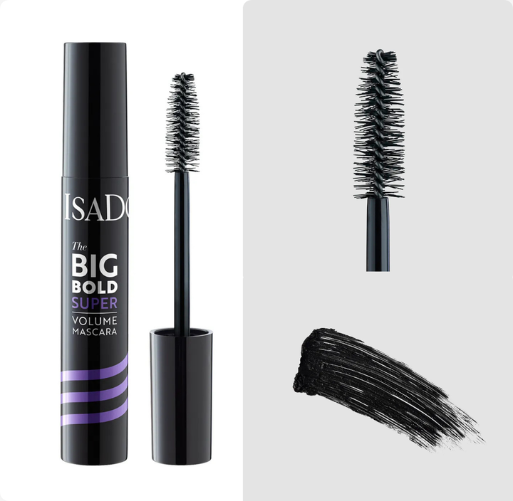 Isadora The Big Bold Super Volume Mascara Black - 14ml | ايزادورا ماسكارا سوبر فوليوم باللون الأسود – 14 مل