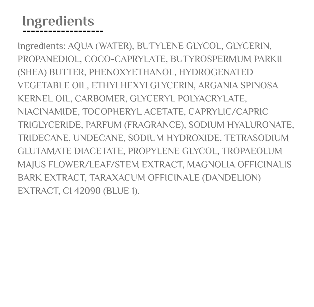 bellaoggi Care Cube CREMA VISO IALURONICA - 50ml | بيلا اوجي كريم وجه بحمض الهيالورونيك – 50 مل