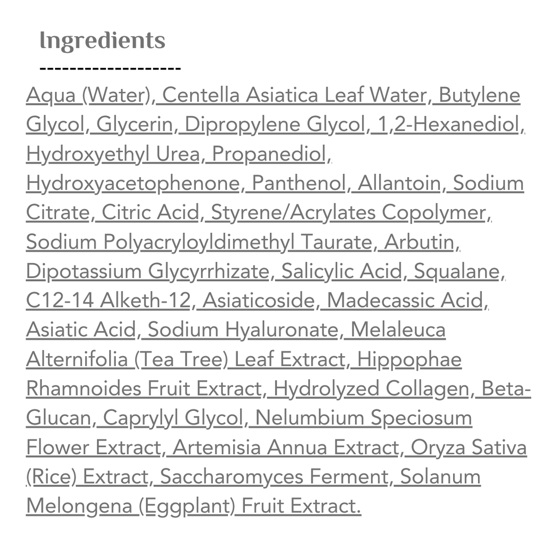 APLB Salicylic Acid Bha Arbutin Mist Essence - 105ml | أربي إل بي بخاخ خلاصة حمض الساليسيليك BHA والأربوتين – 105 مل