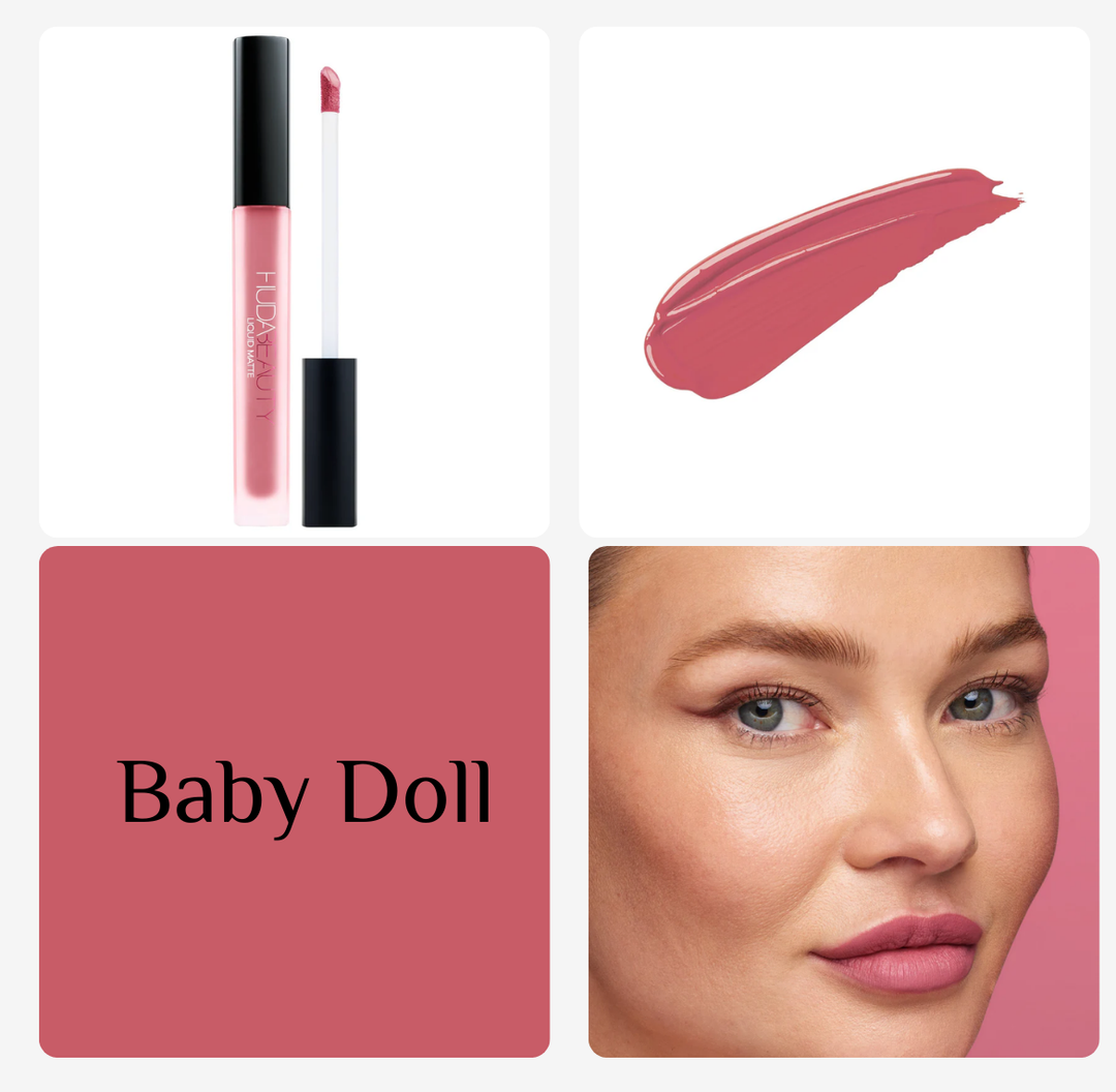 Huda Beauty Liquid Lipstick - 4.2ml | هدى بيوتي أحمر شفاه سائل - 4.2 مل