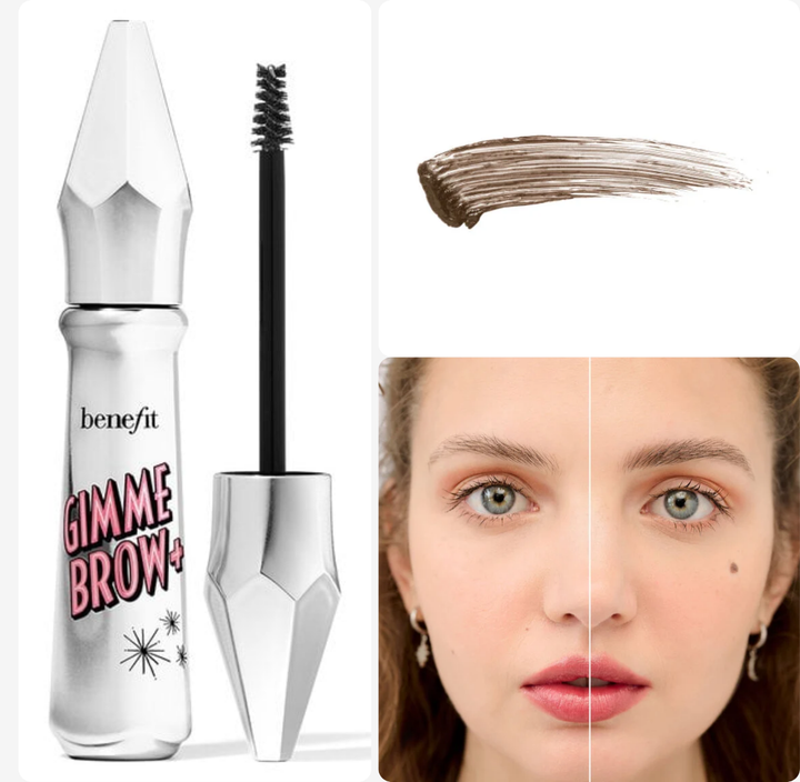 Benefit Gimme Brow+ Volumizing Fiber Gel - 3g | بنفت جل تصفيف الحواجب جيمي براو - 3غ
