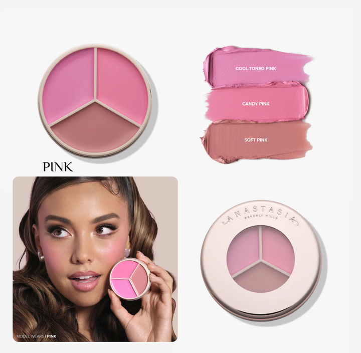 Anastasia Beverly Hills Magic Touch Blush Trio - 3g | أنستازيا بيفرلي هيلز ثلاثي بلاشر ماجيك تاتش - 3غ