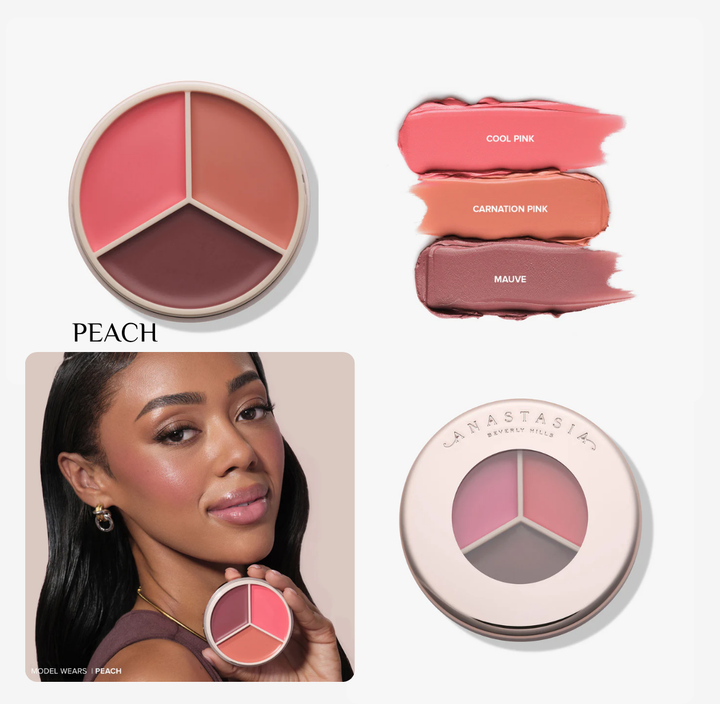 Anastasia Beverly Hills Magic Touch Blush Trio - 3g | أنستازيا بيفرلي هيلز ثلاثي بلاشر ماجيك تاتش - 3غ