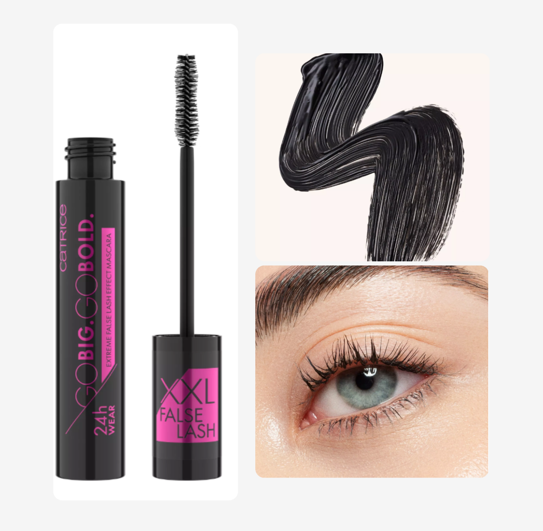 Catrice Go Big Extreme Mas & Inside Eye Khol Kajal Offer | عرض ماسكارا كاتريس جو بيغ إكستريم وقلم تحديد عين