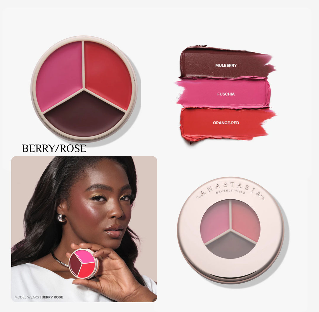 Anastasia Beverly Hills Magic Touch Blush Trio - 3g | أنستازيا بيفرلي هيلز ثلاثي بلاشر ماجيك تاتش - 3غ