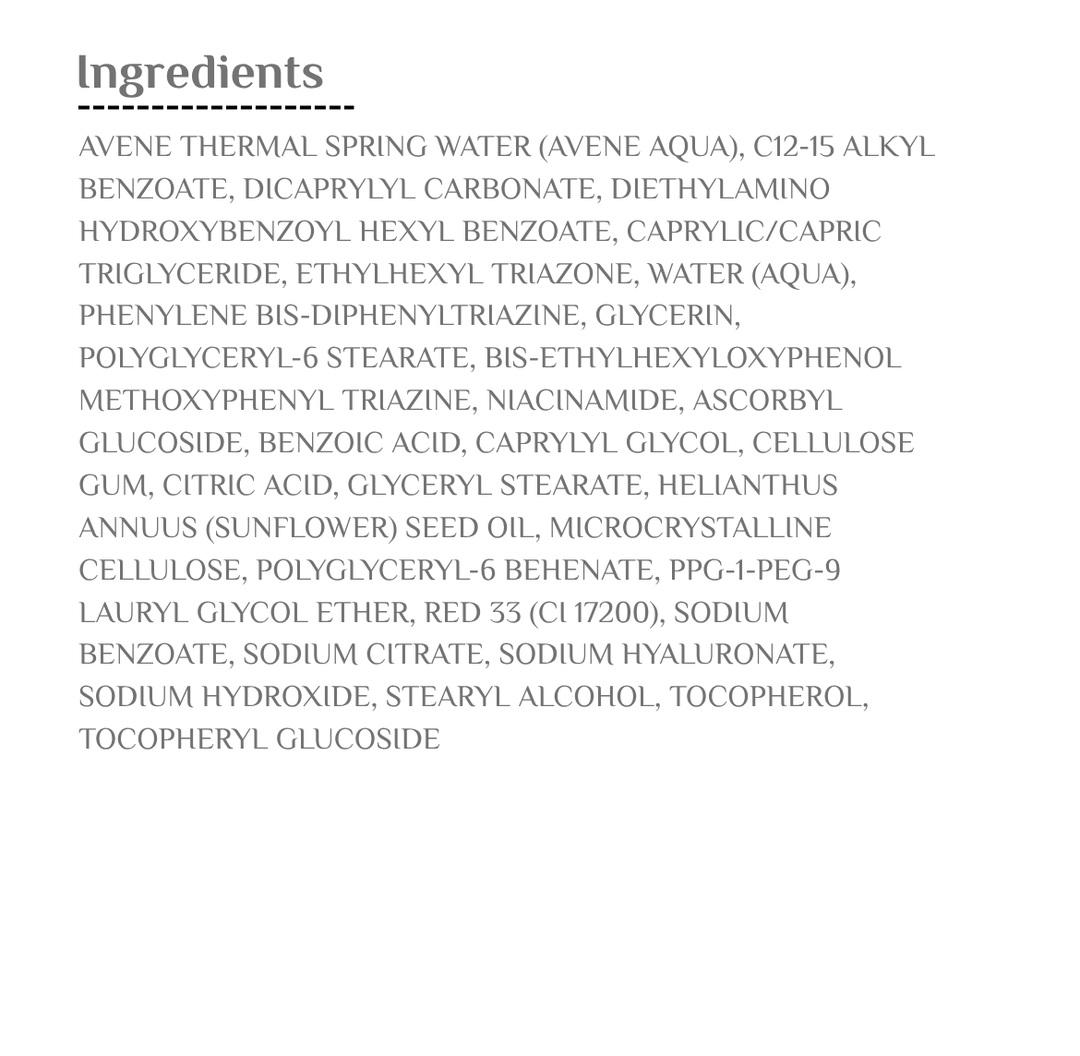 Avène Ultra Serum SPF50+ Instantly Plumps - 30ml | افين ألترا  سيروم SPF50+ للترطيب ومنح امتلاء فوري للبشرة