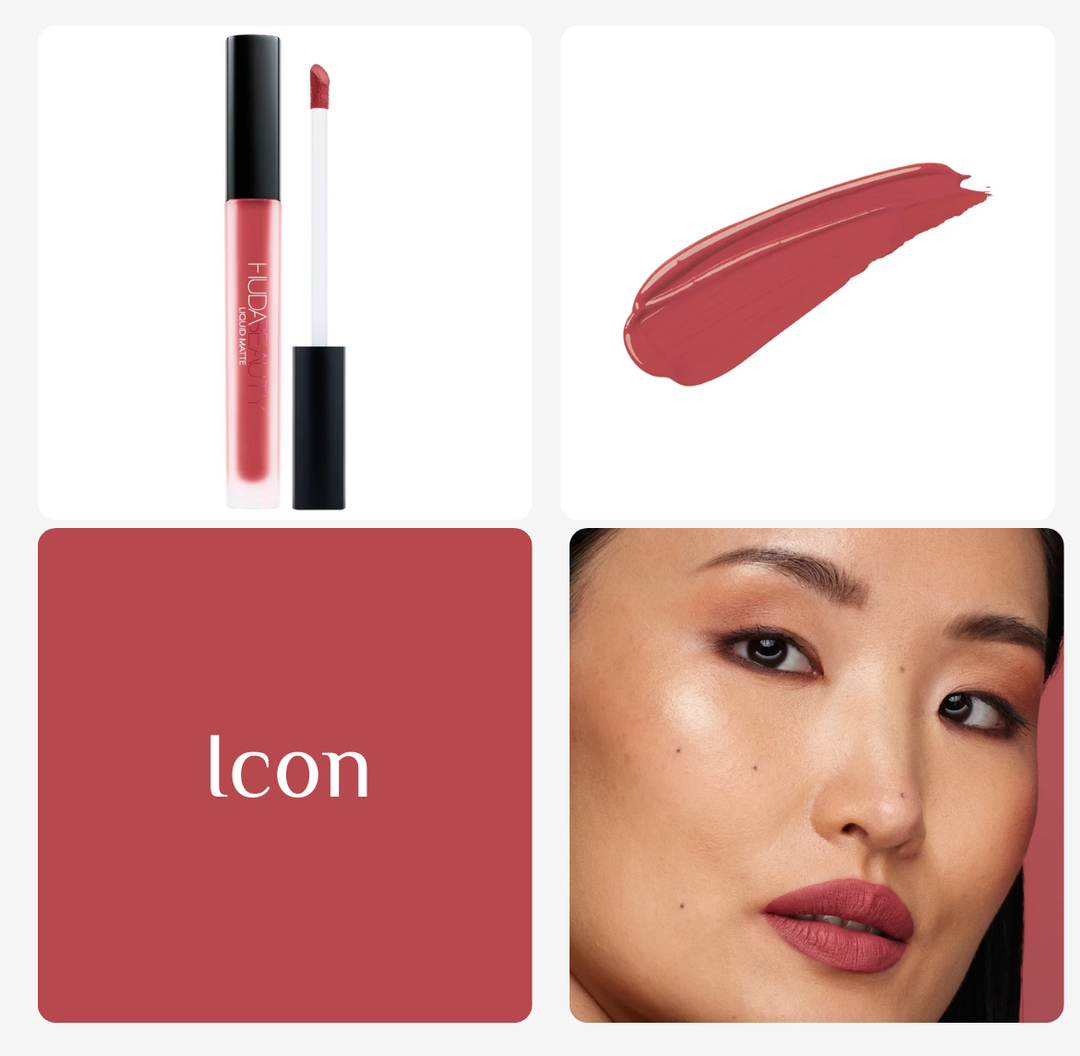 Huda Beauty Liquid Lipstick - 4.2ml | هدى بيوتي أحمر شفاه سائل - 4.2 مل
