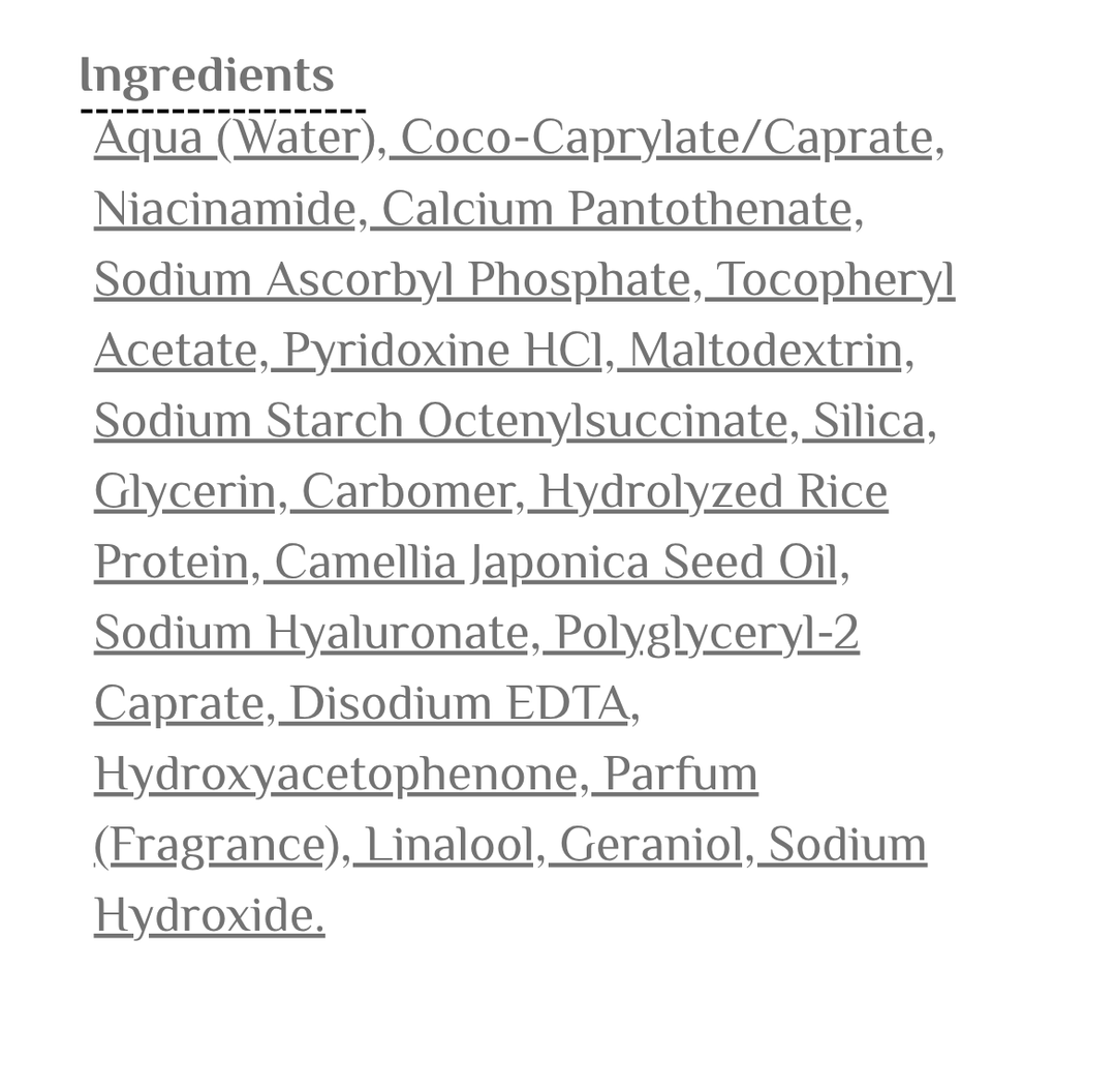 ziaja Vitamin C.B3 Niacinamide Skin Renewal Active Face Serum - 30ml | جايا سيروم الوجه لتجديد البشرة – 30 مل