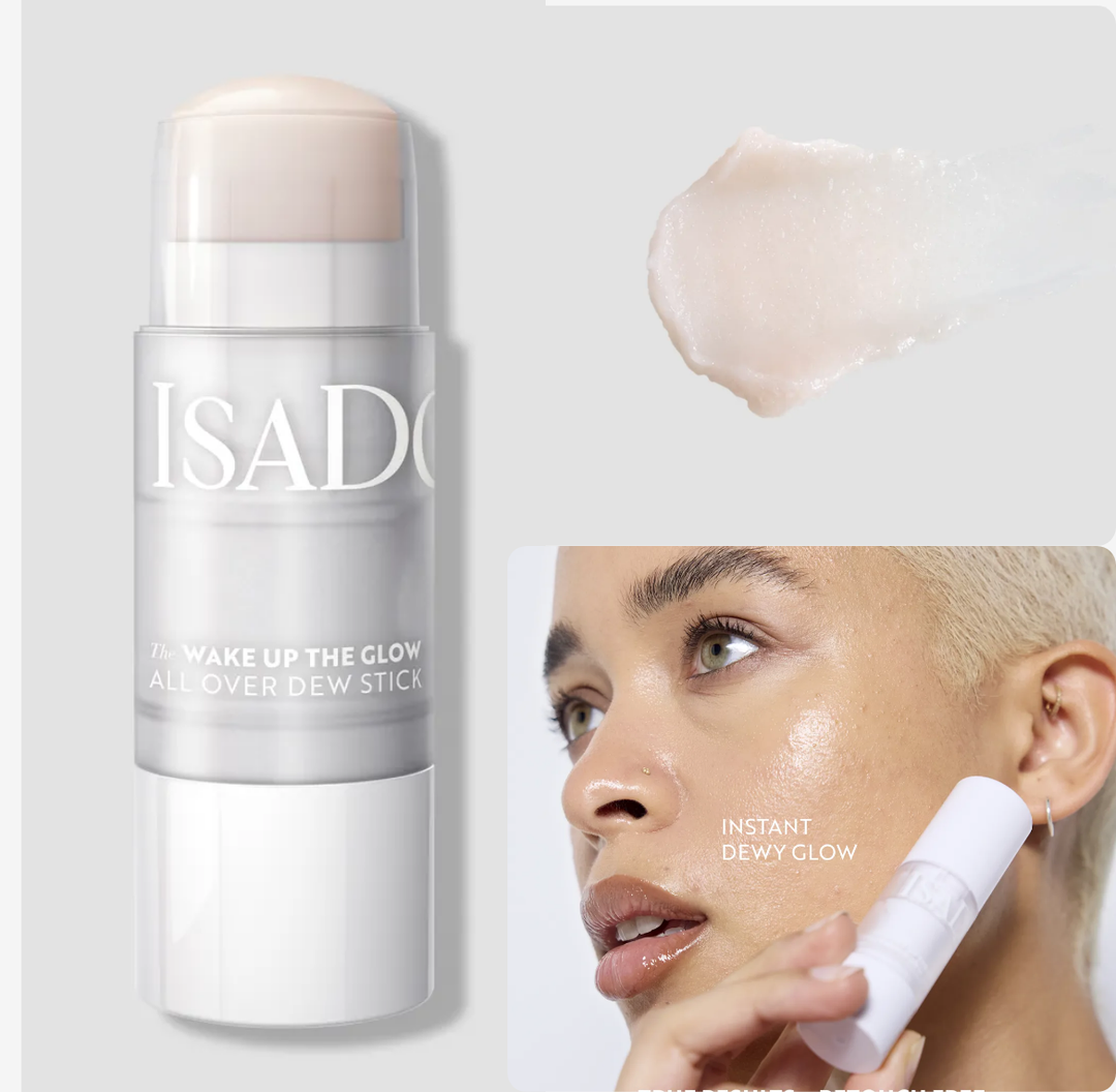 Isadora The Wake Up the Glow All Over Dew Stick - 4g |ايزادورا هايلايتر ستيك – 4 غ